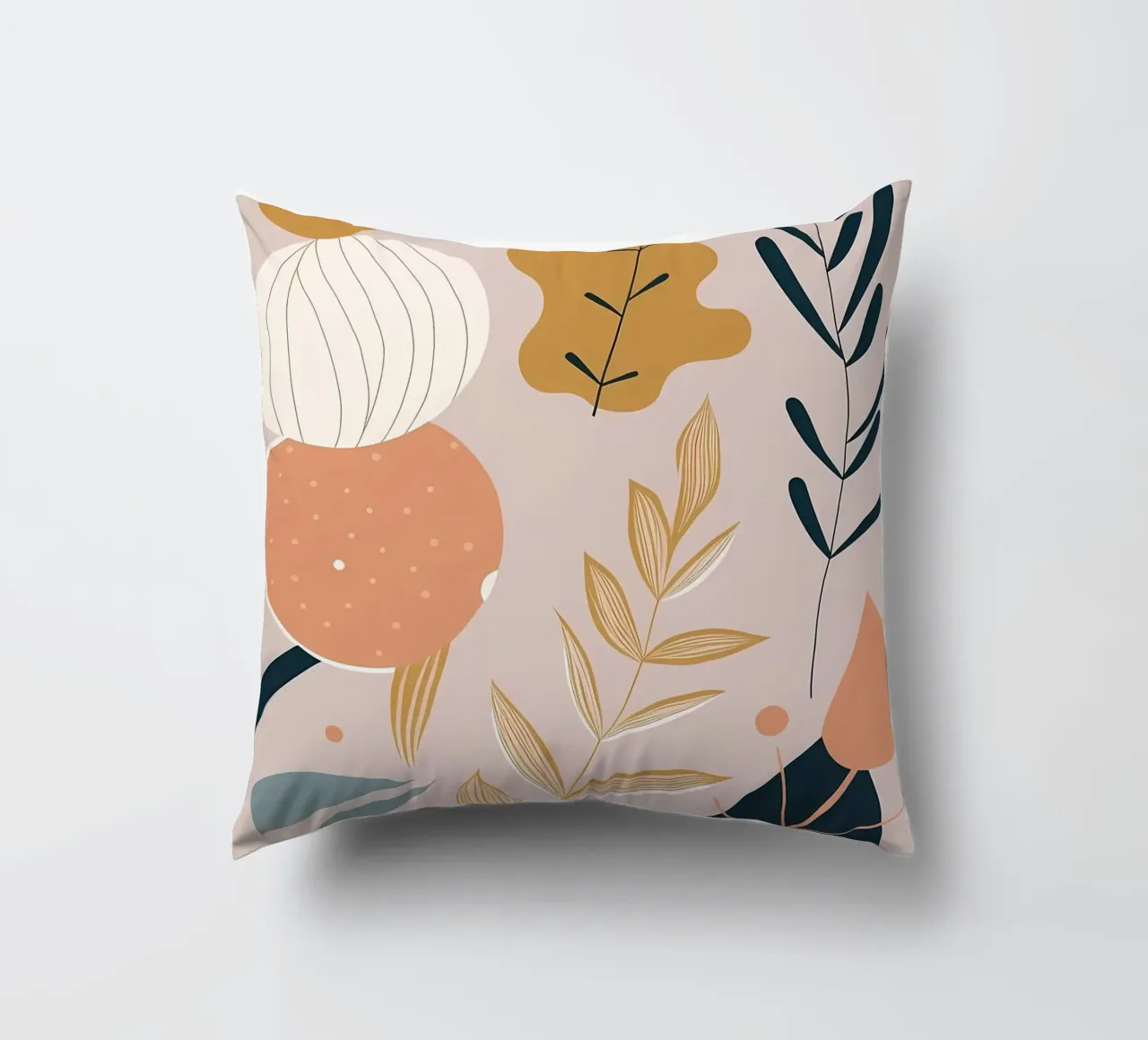 Foglie Fiore cuscino da Locquinn Fuller