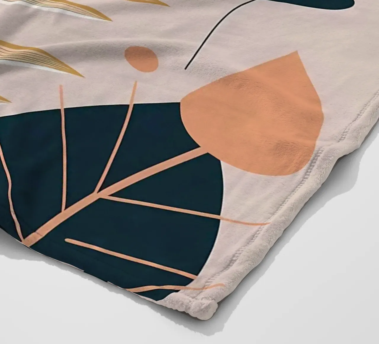 Foglie Fiore coperta in pile da Locquinn Fuller