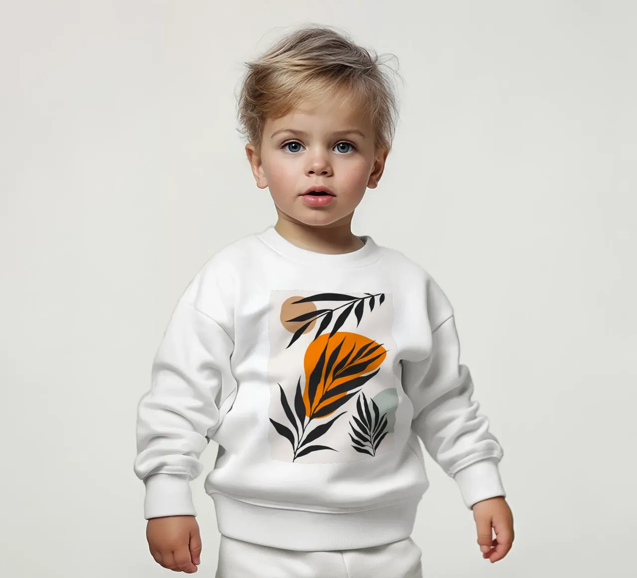 Floreale minimalista felpa neonato da Locquinn Fuller