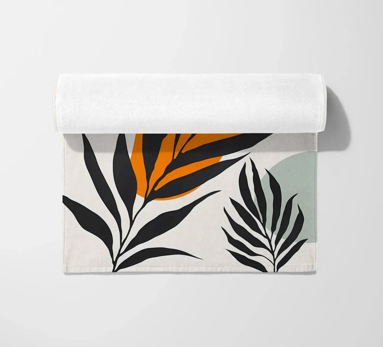 Floreale minimalista telo mare da Locquinn Fuller