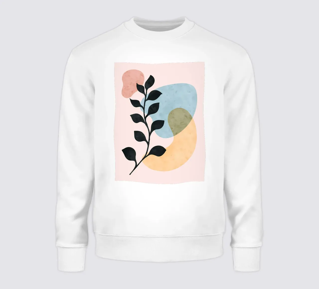 Hojas abstractas sudadera de Locquinn Fuller