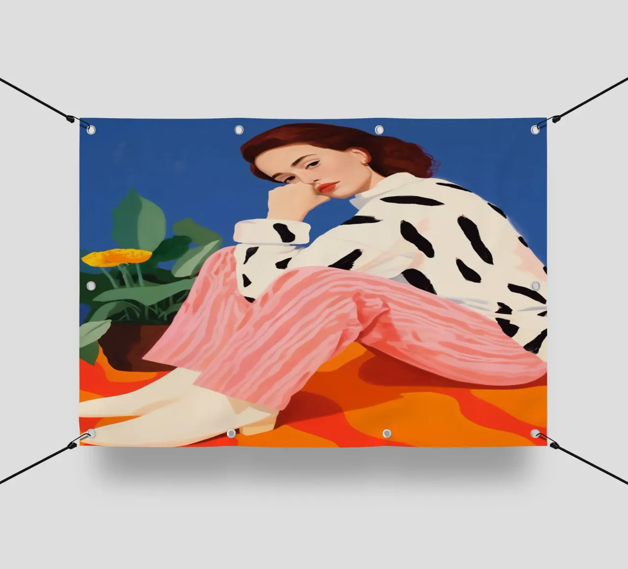 Boho Poster Club 6 Femmes 2 telo in pvc da Boho Print Collection