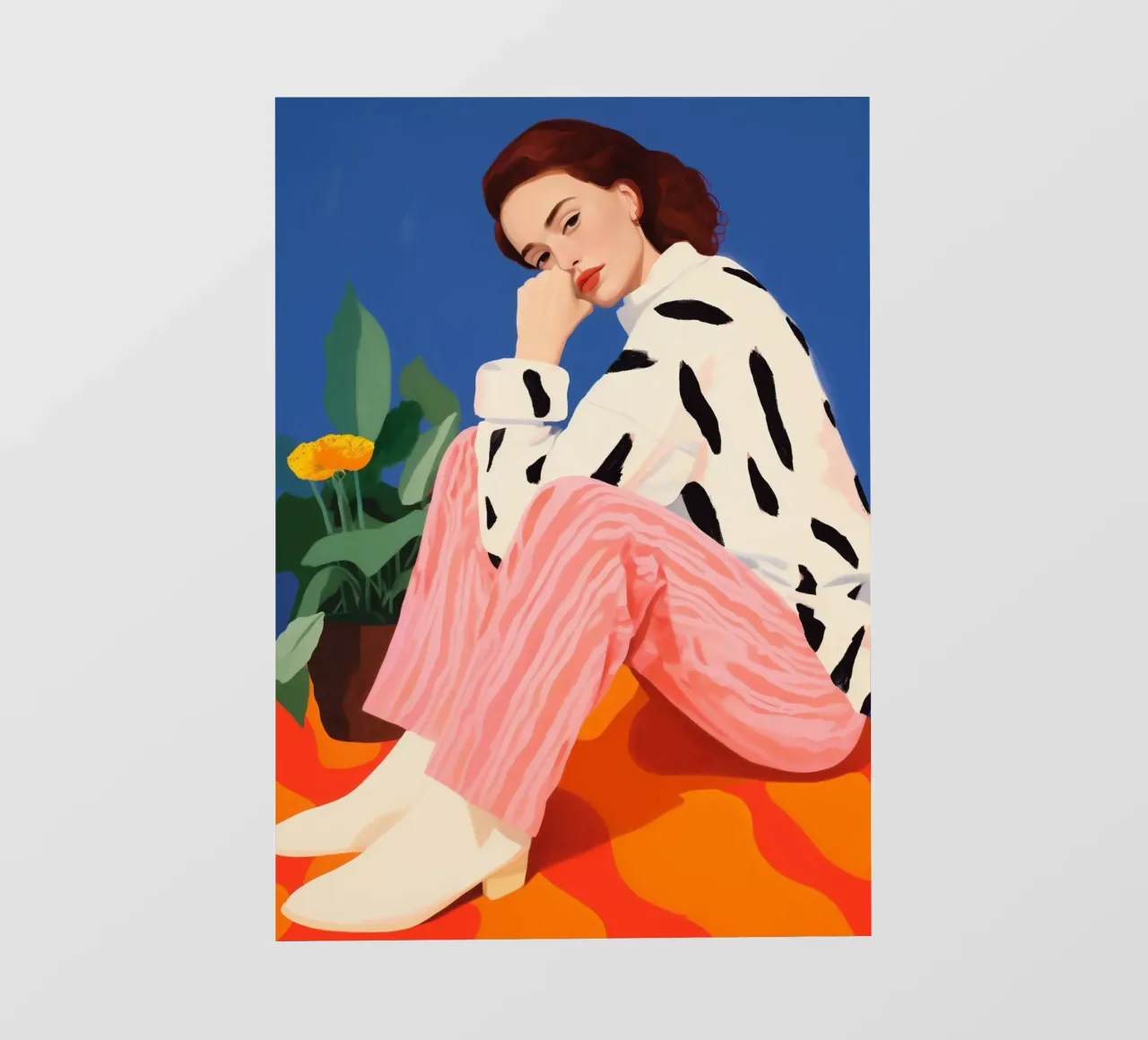 Boho Poster Club 6 Femmes 2 telo in pvc da Boho Print Collection