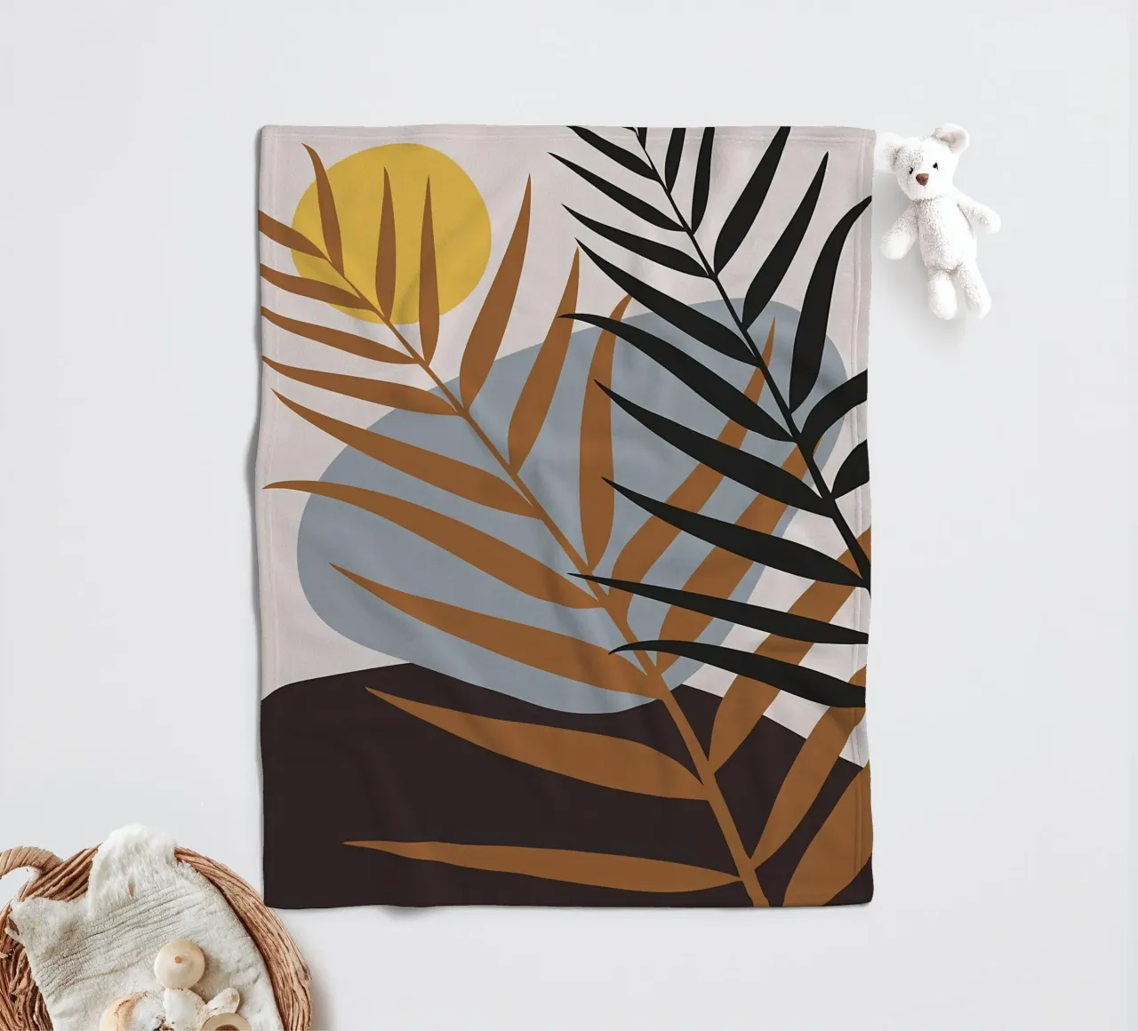 Tropicale coperta in pile da Locquinn Fuller