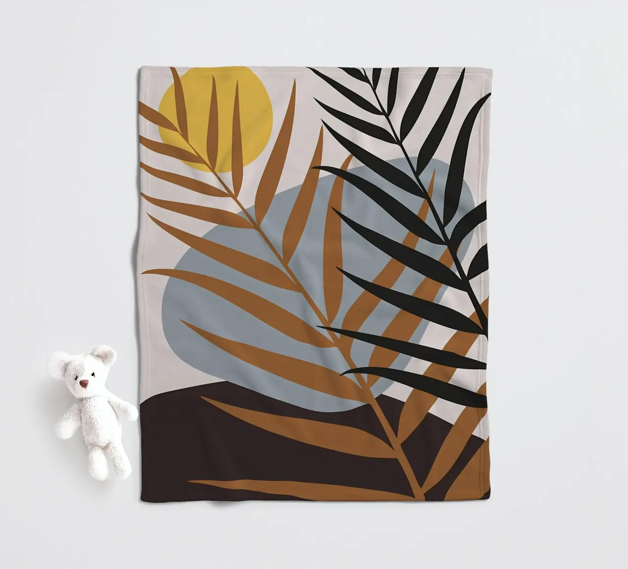Tropicale coperta in pile da Locquinn Fuller