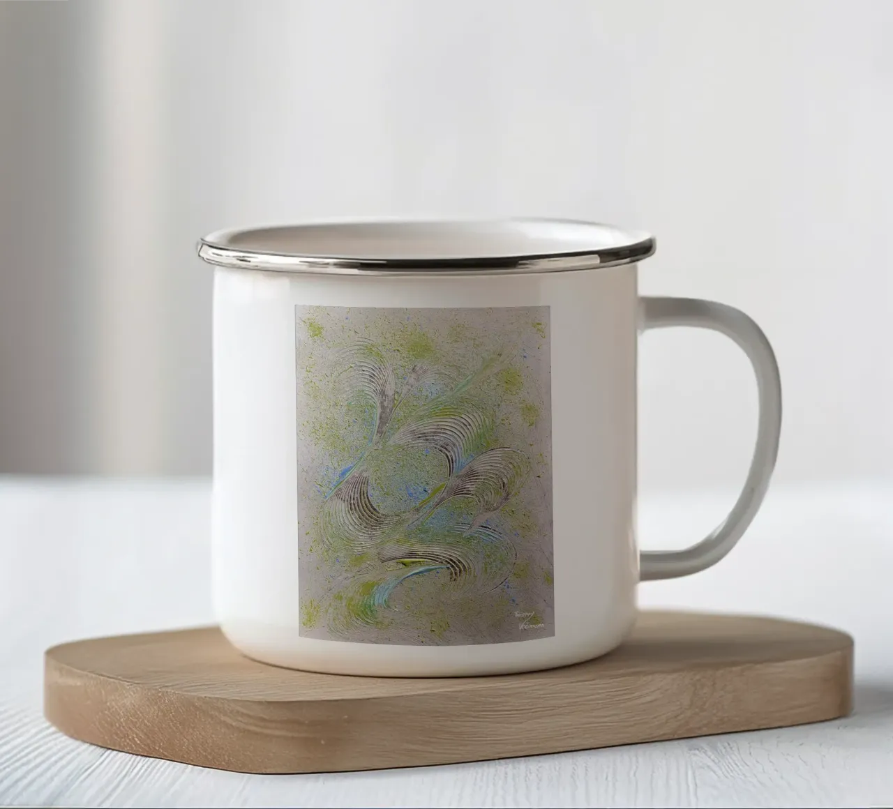 IDEAL GIFT 104 invers. tazza in smalto da Little treasures for your home