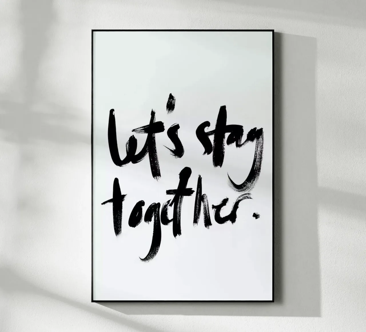 Let's Stay Together plexiglass da RK Design