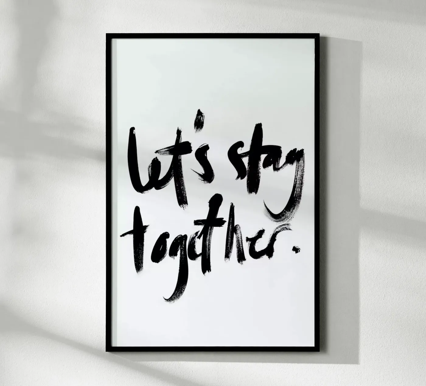 Let's Stay Together poster da RK Design