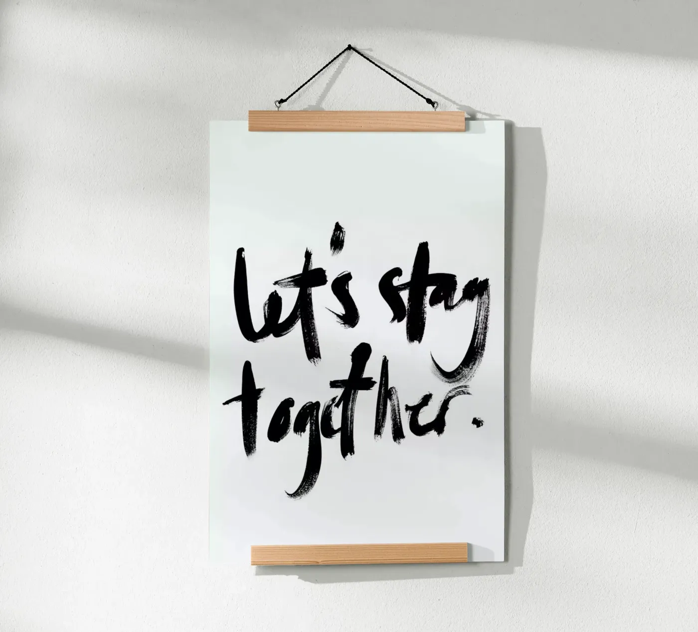 Let's Stay Together poster da RK Design
