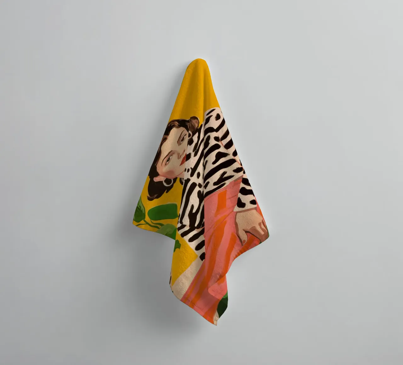Boho Poster Club 6 Femmes 3 towel by Boho Print Collection