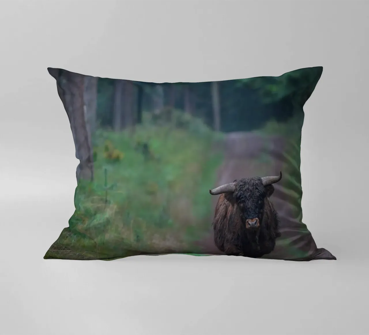 Mucca delle Highlands cuscino da Tom's Wildlife