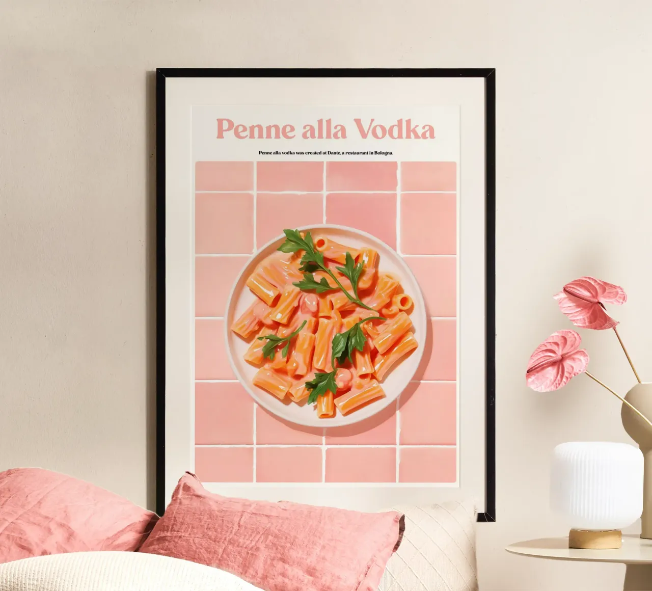Boho Poster Club 3 Penne alla Vodka poster da Boho Print Collection