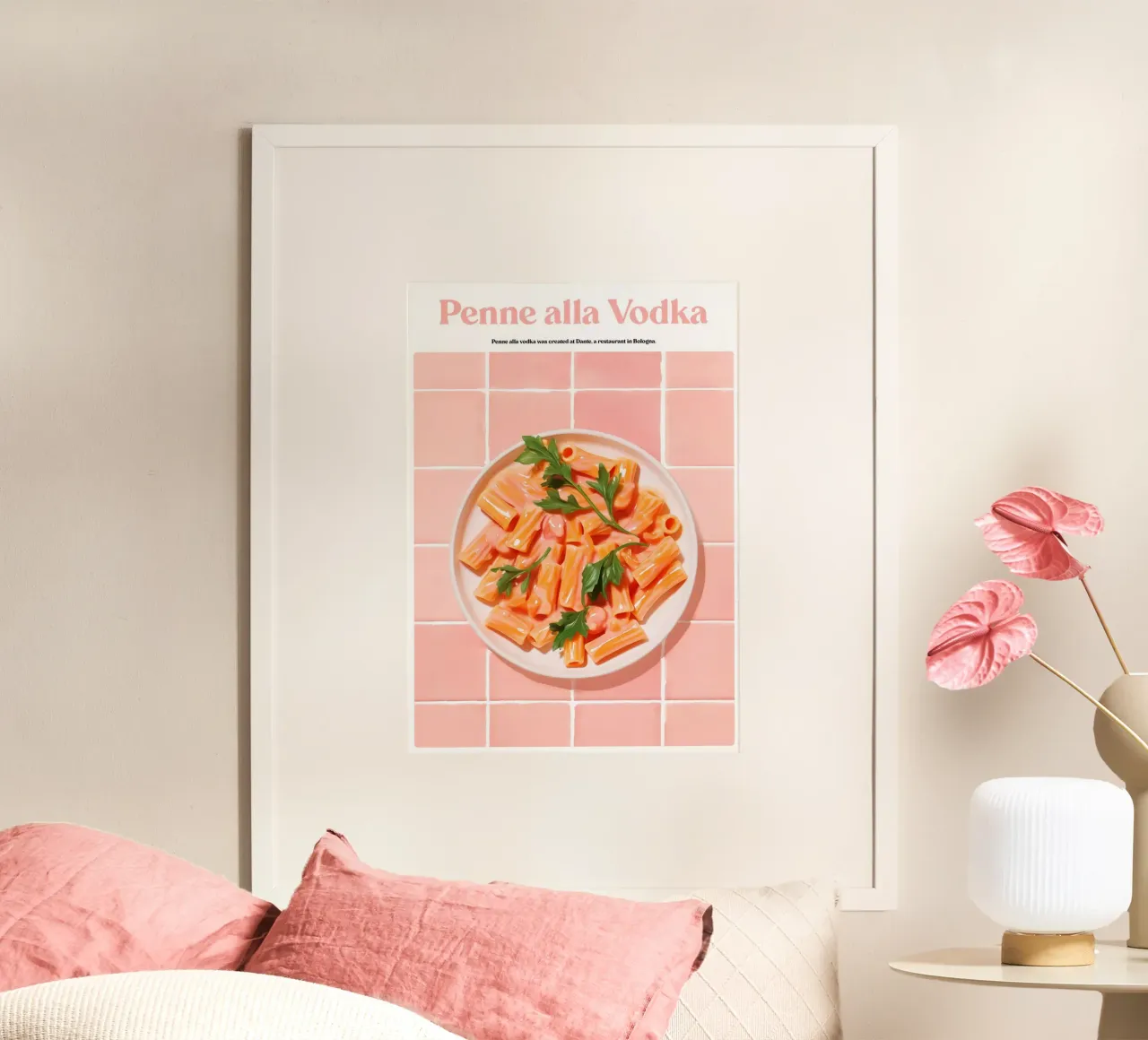 Boho Poster Club 3 Penne alla Vodka poster da Boho Print Collection