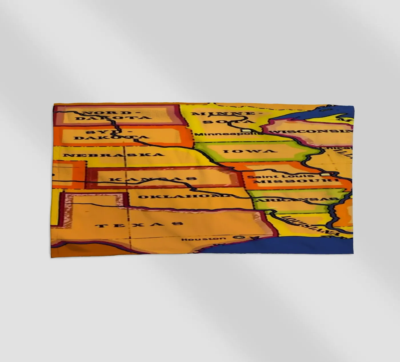 STATI UNITI D'AMERICA telo mare da Piccola Serenata