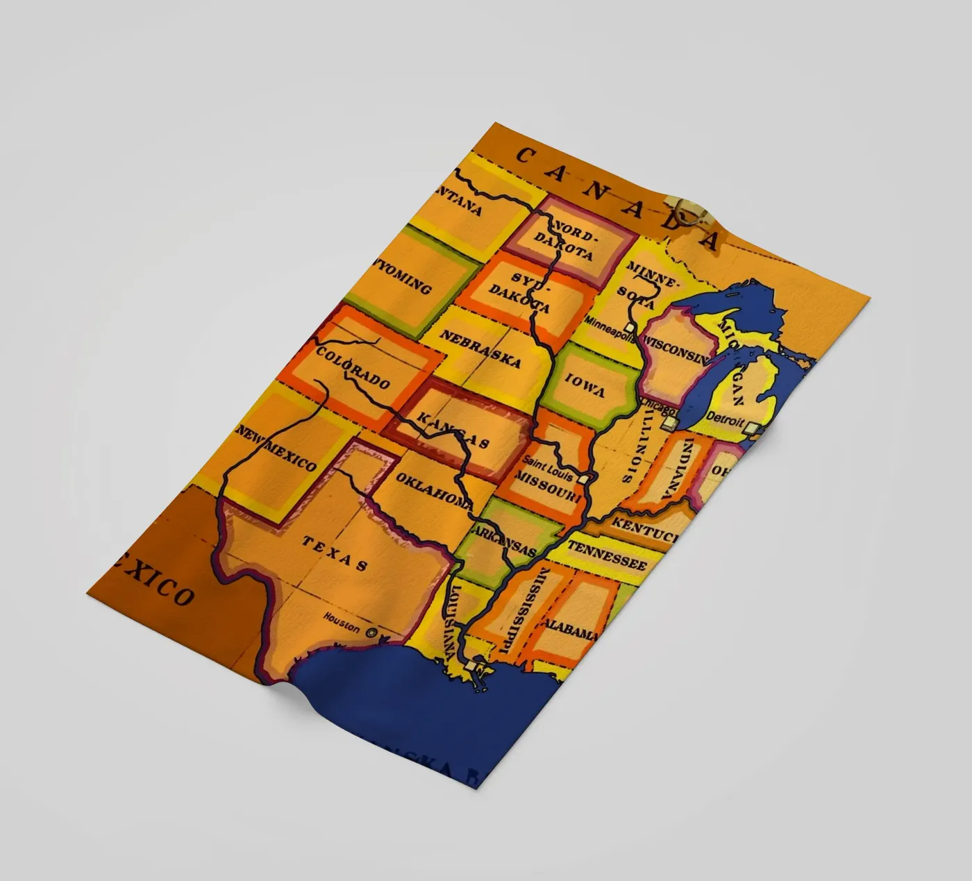 STATI UNITI D'AMERICA telo mare da Piccola Serenata