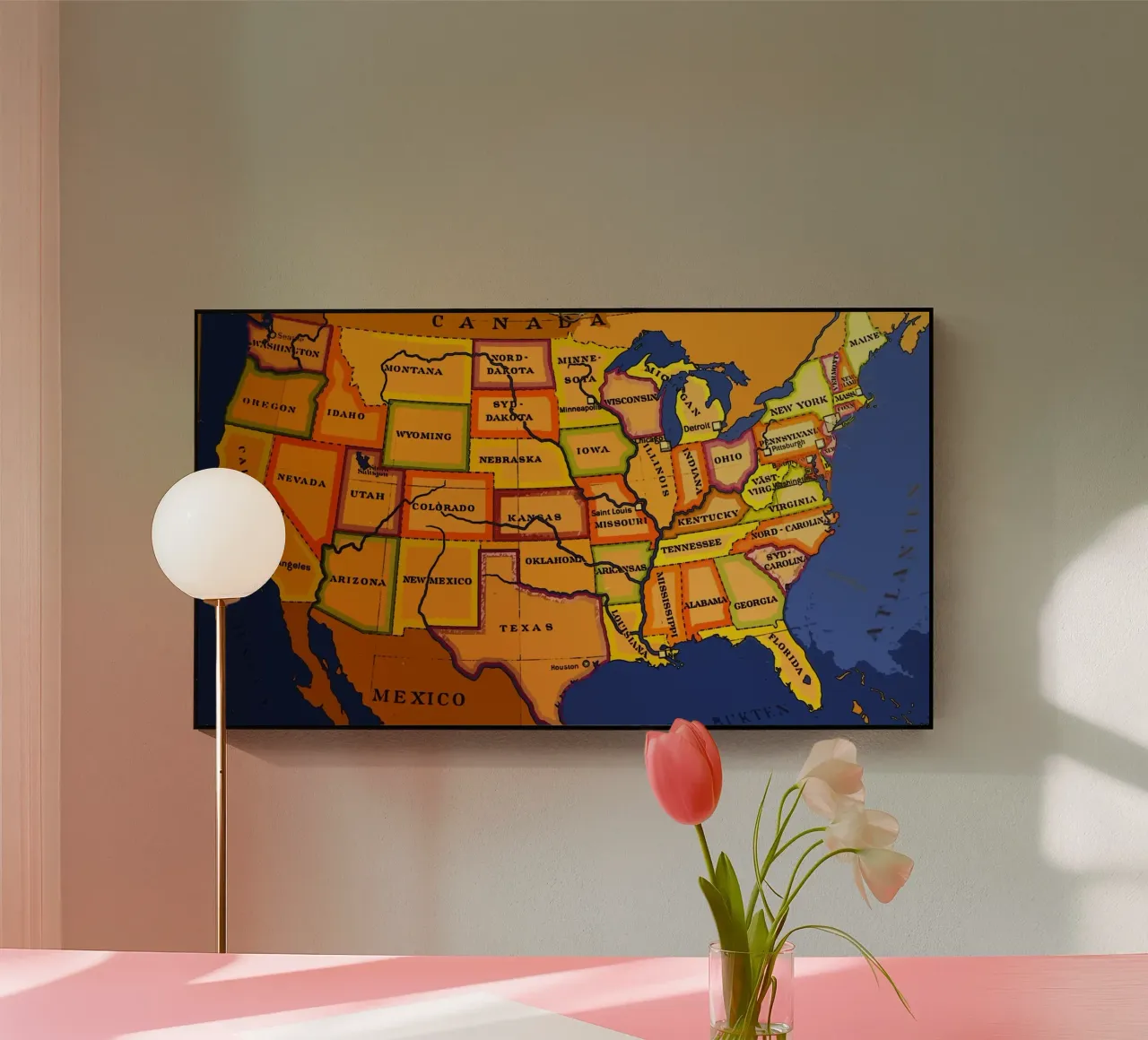 USA Acryl-Glas von Piccola Serenata