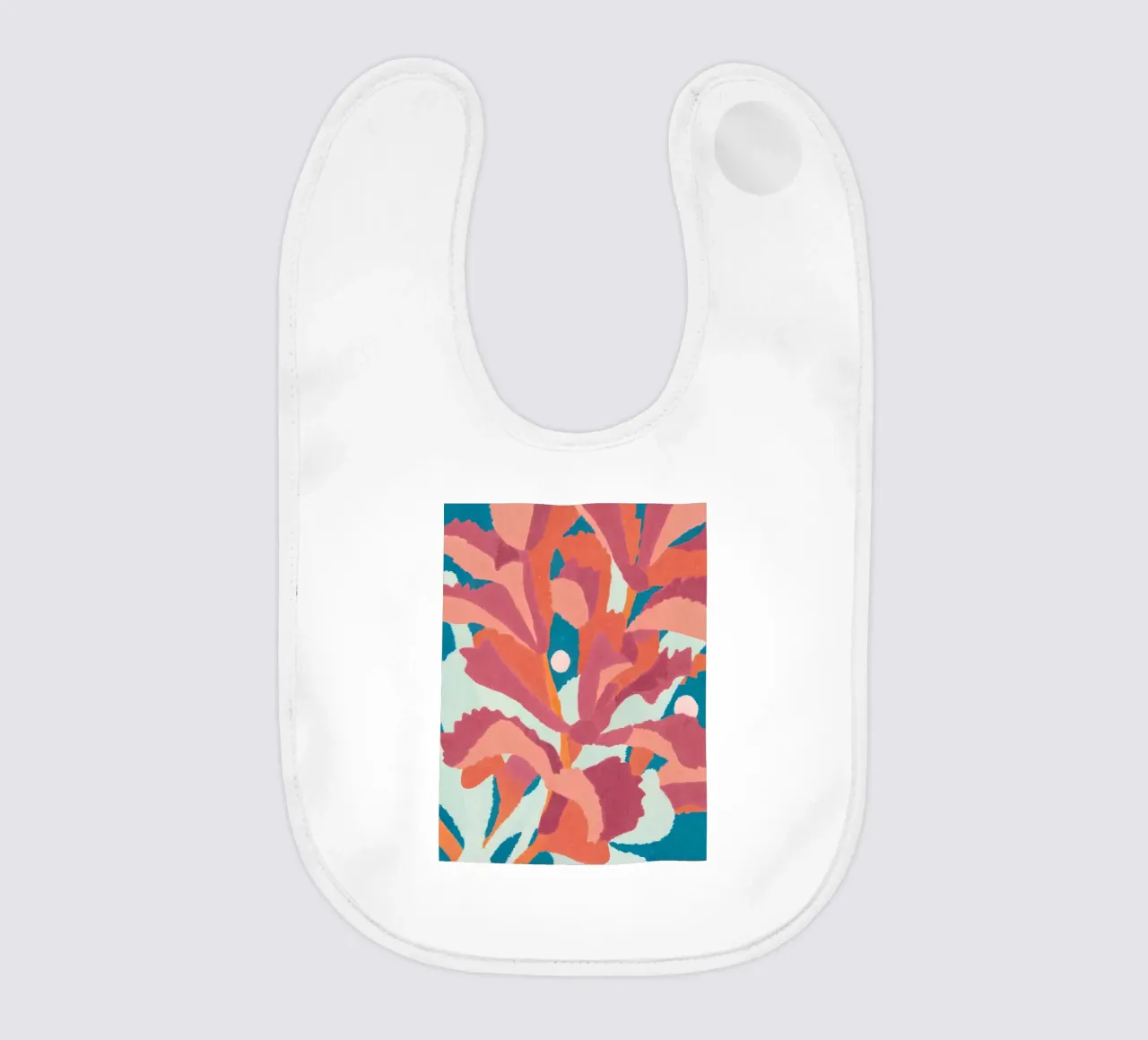 Abstract Bloom - Poster d'arte floreale moderna bavaglino da Studio Sori