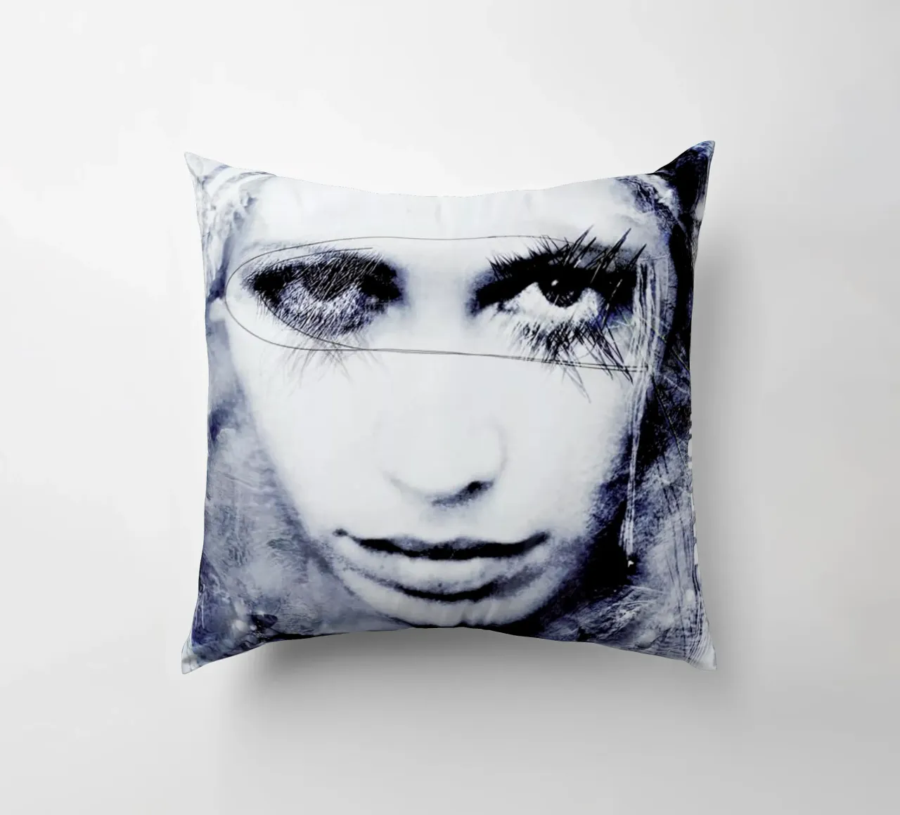 Clown Triste cuscino da Sandrine Pagnoux