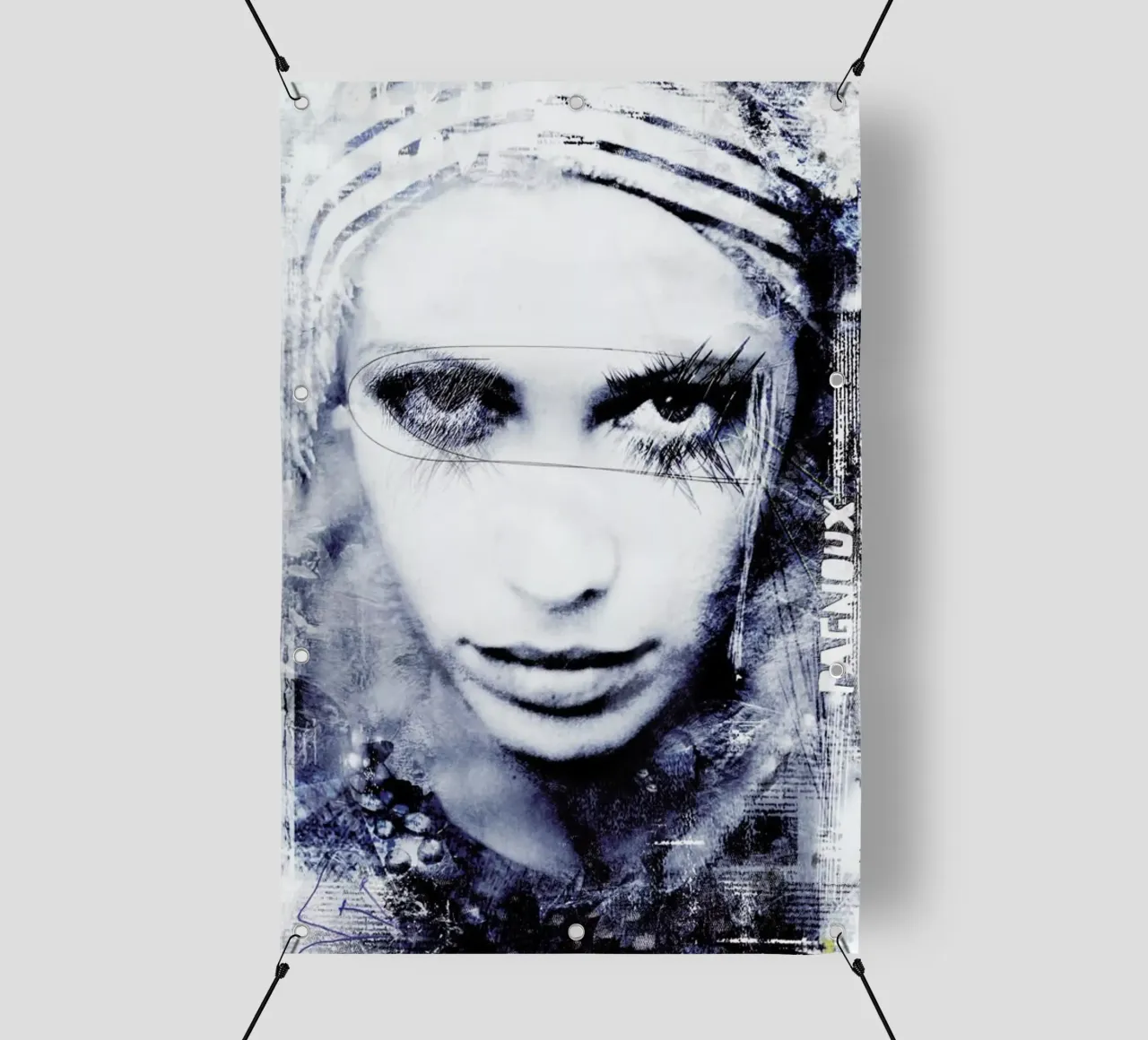 Clown Triste pvc cover by Sandrine Pagnoux