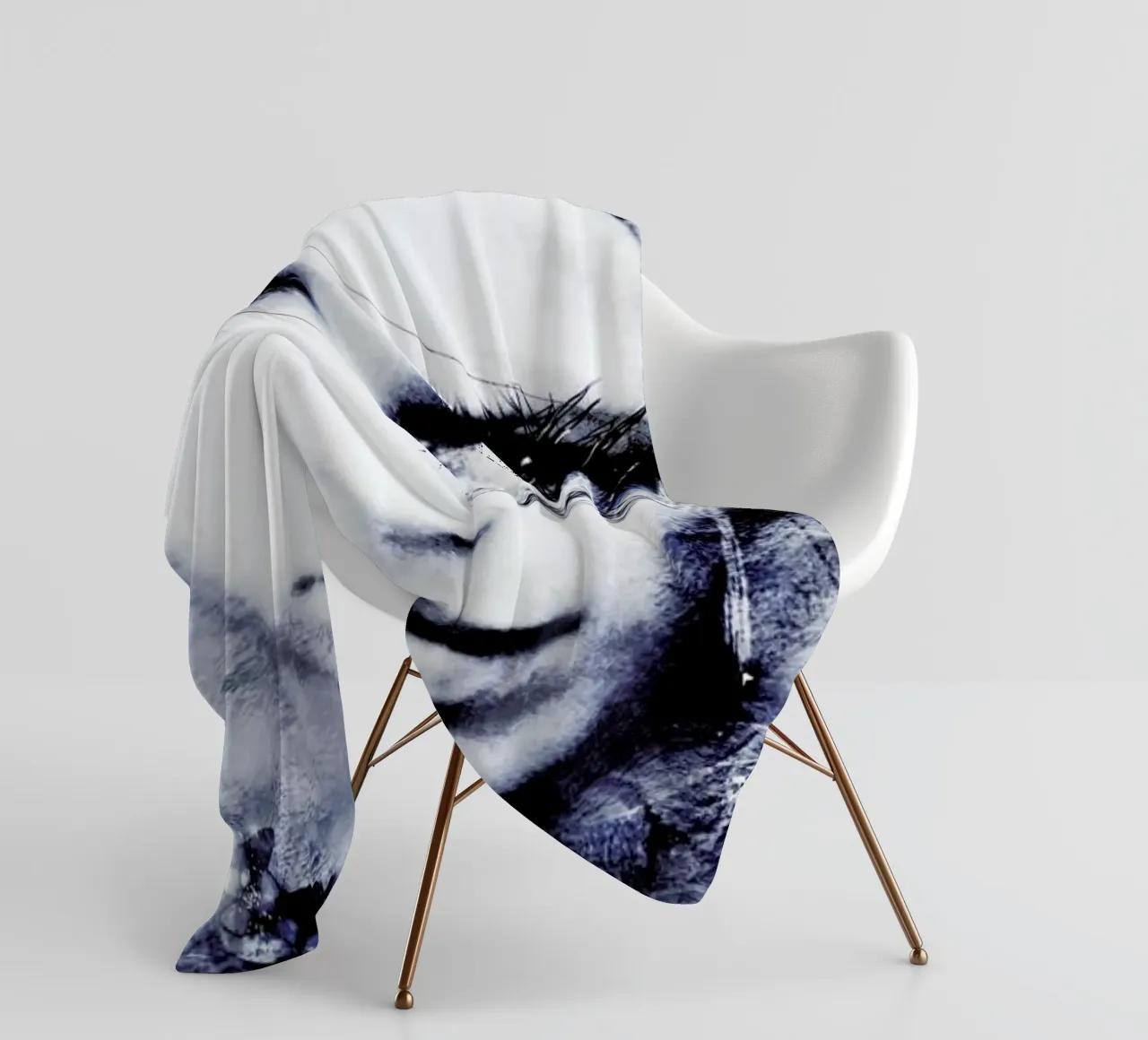 Clown Triste coperta in pile da Sandrine Pagnoux