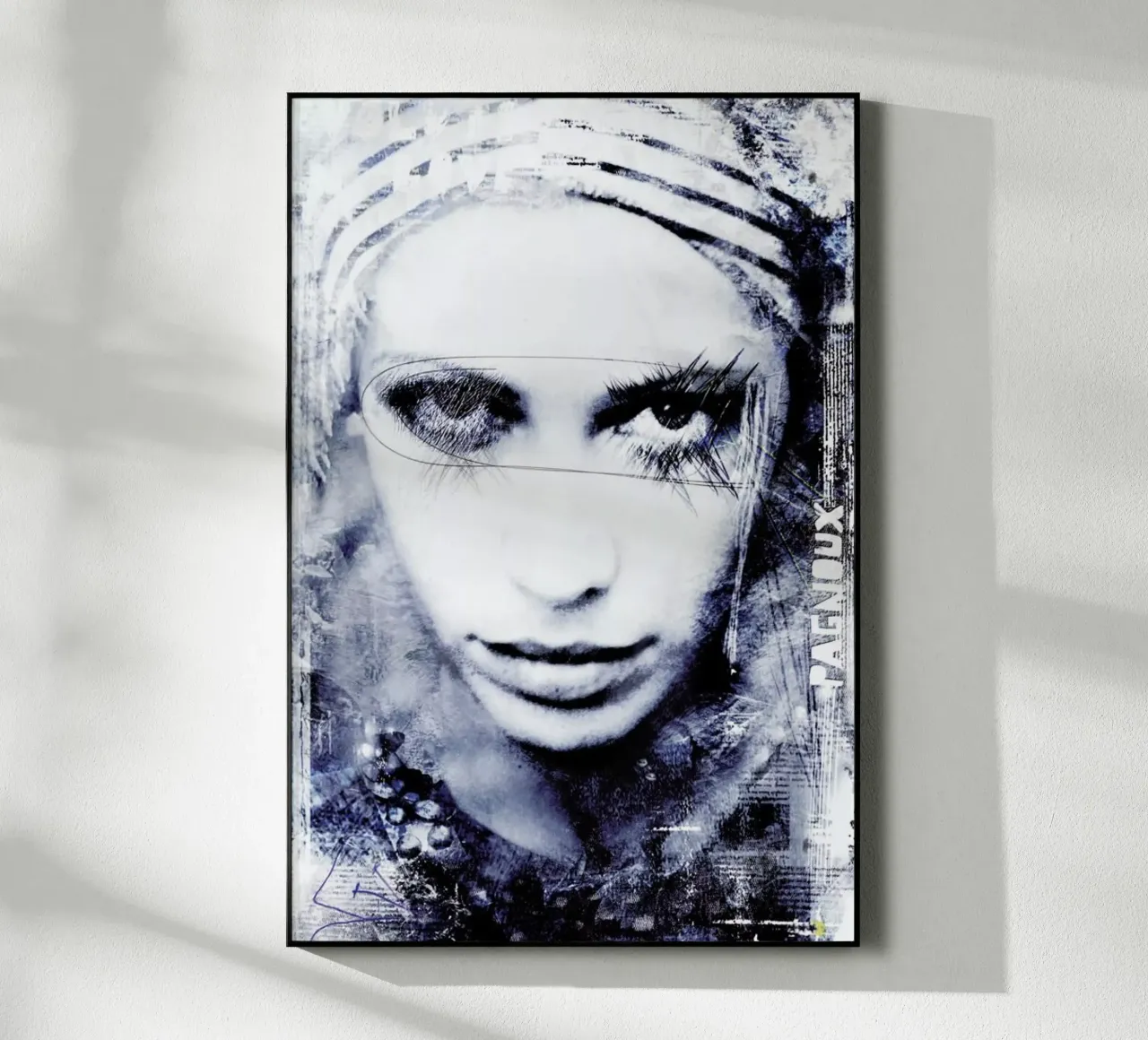 Clown Triste plexiglass da Sandrine Pagnoux