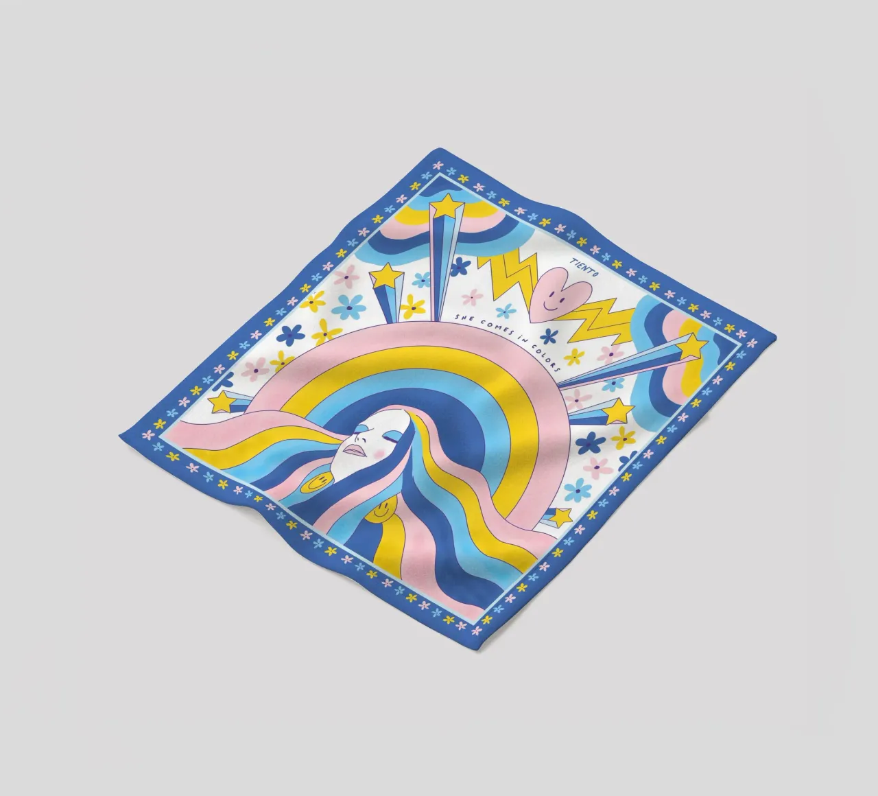 Rainbow Fleecedecke von tiento