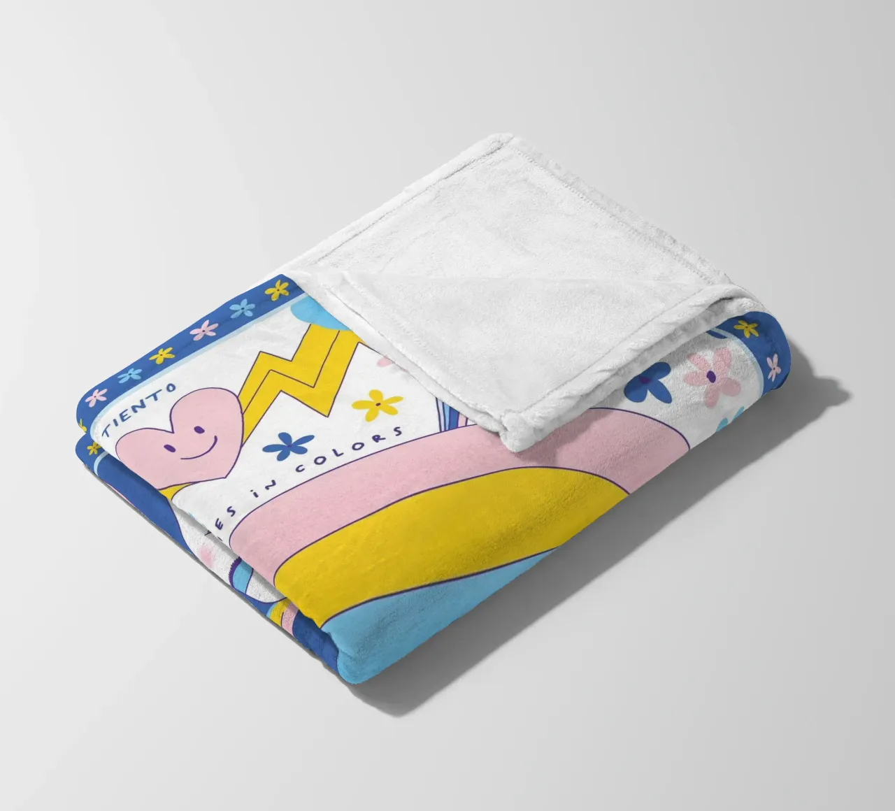 Rainbow Fleecedecke von tiento