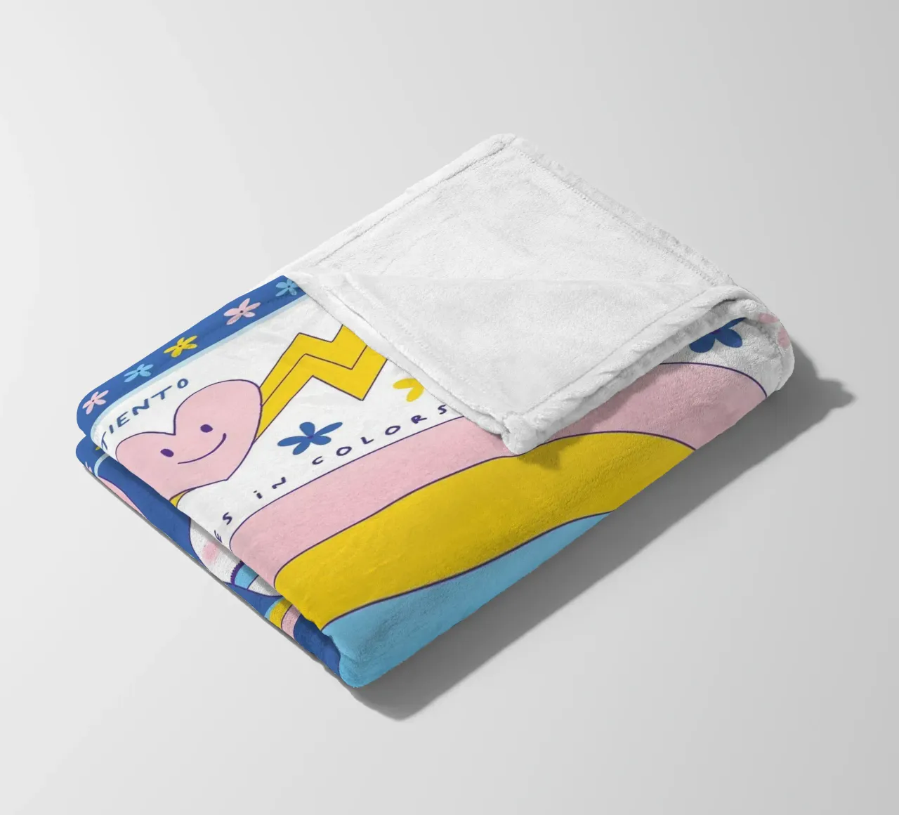 Rainbow Fleecedecke von tiento