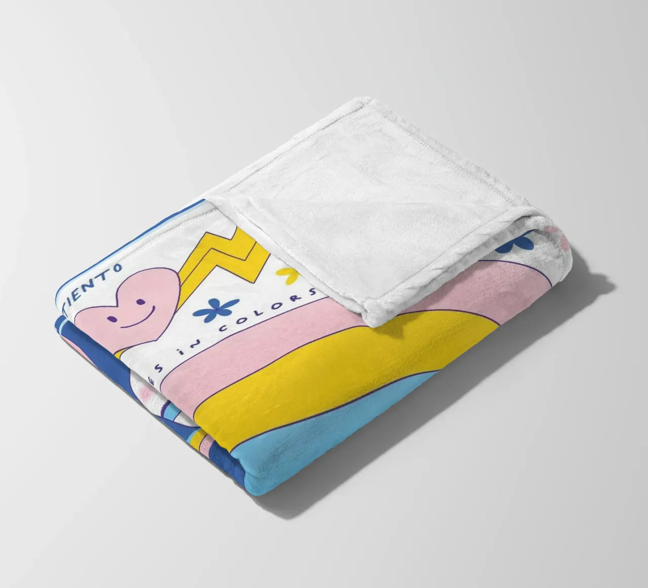 Rainbow Fleecedecke von tiento