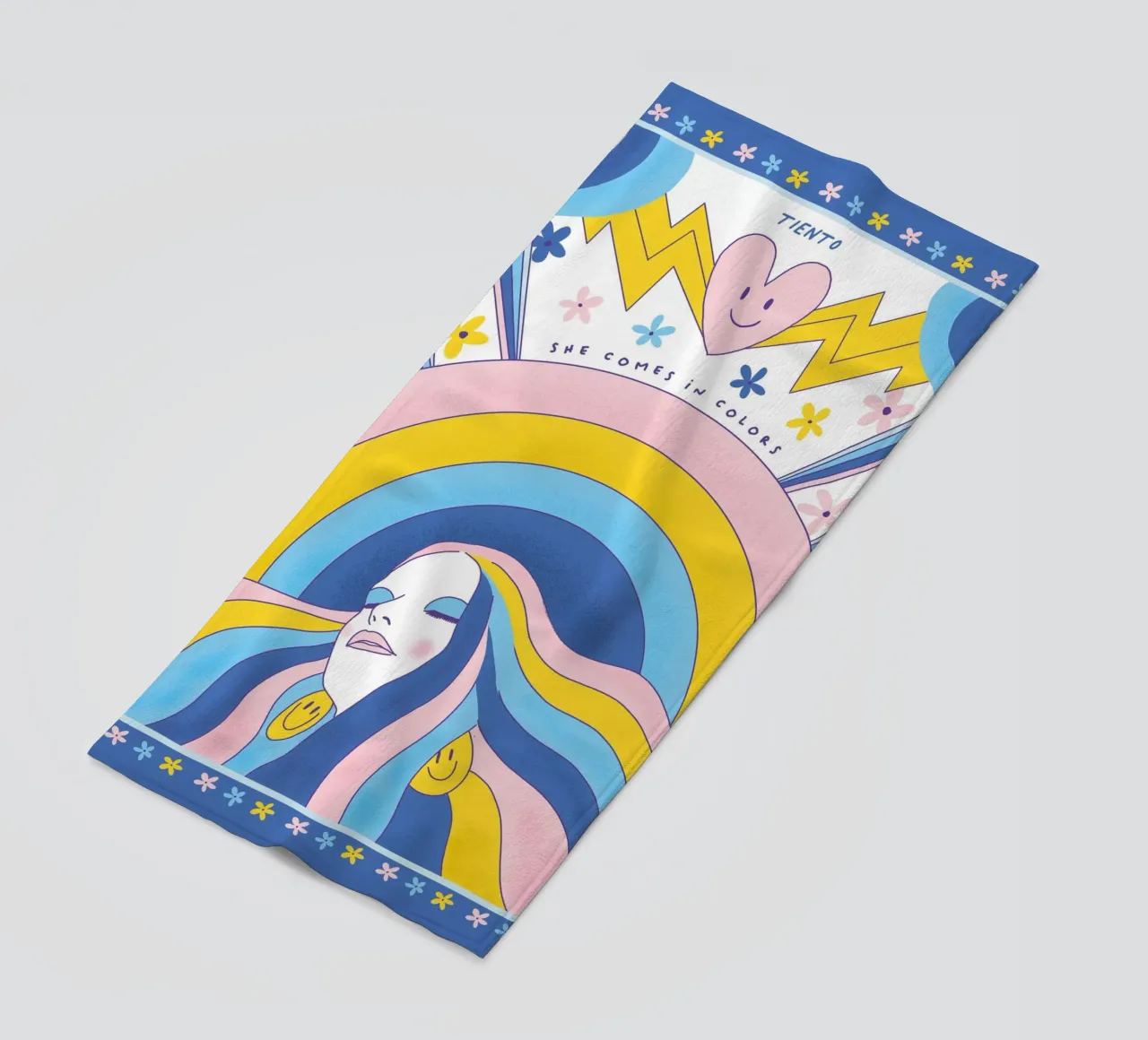 Arcobaleno telo mare da tiento