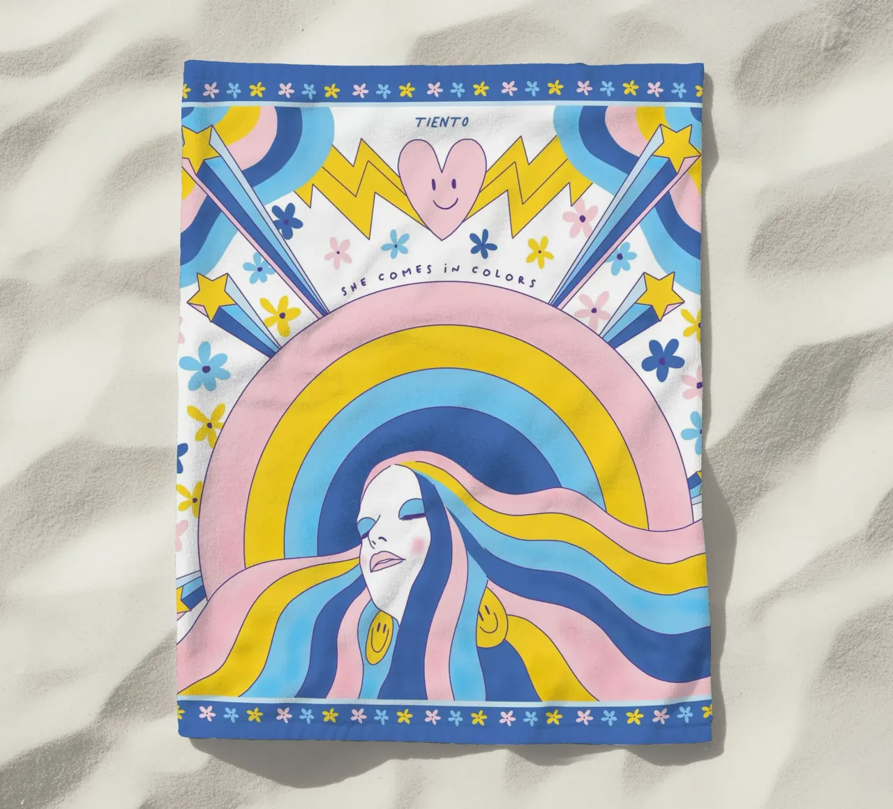 Arcobaleno telo mare da tiento