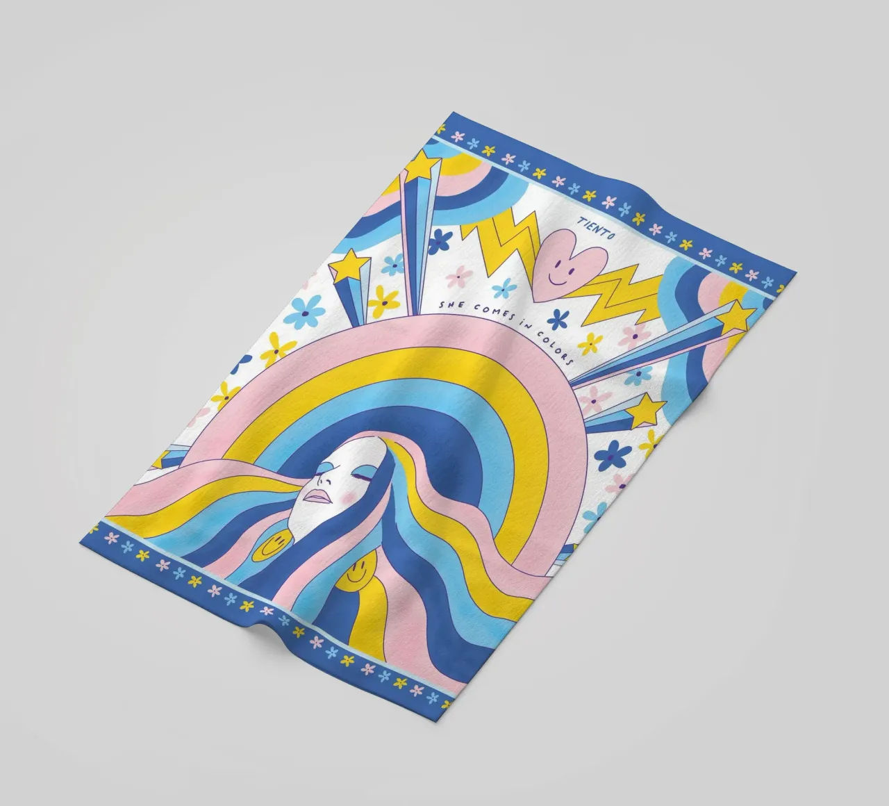 Arcobaleno telo mare da tiento