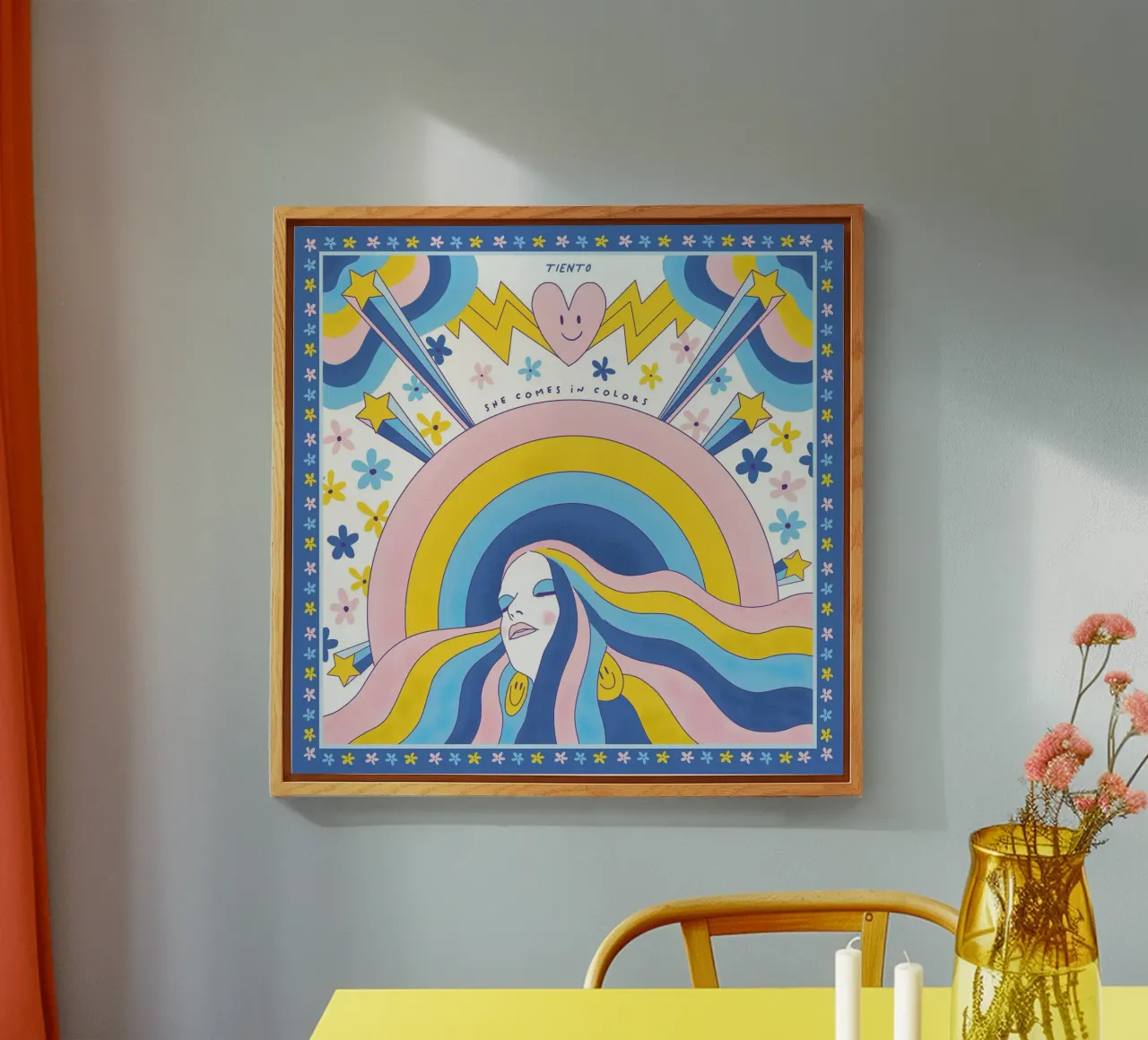 Arcobaleno plexiglass da tiento