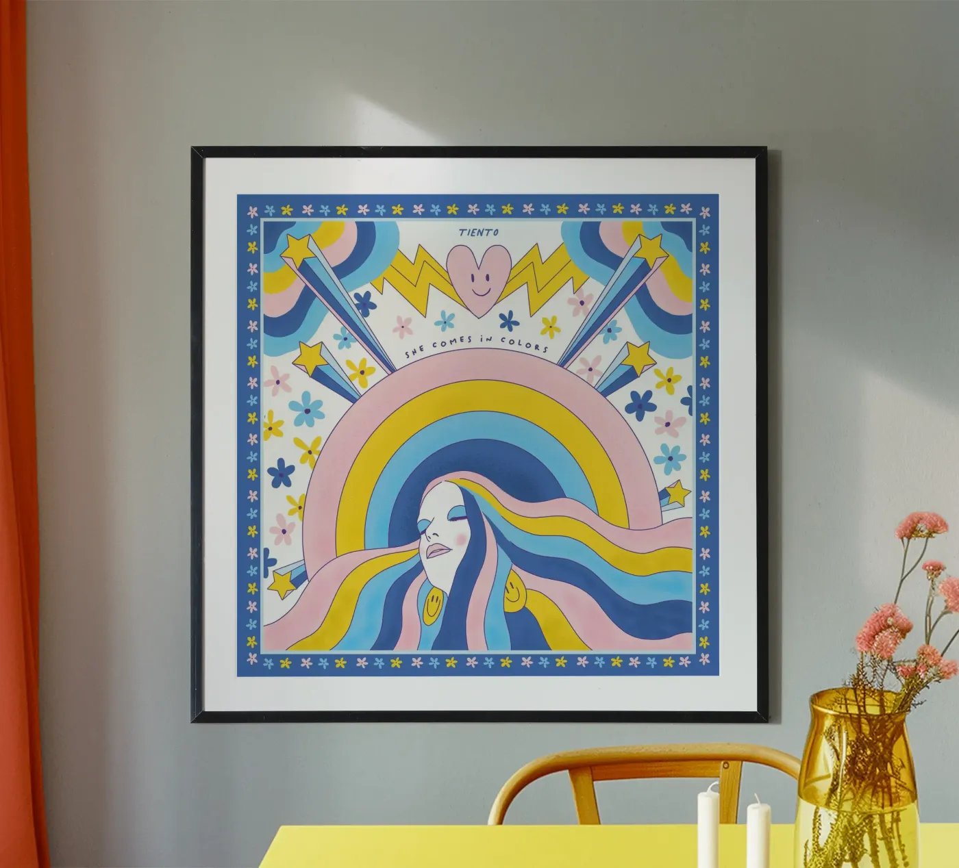 Rainbow poster by tiento