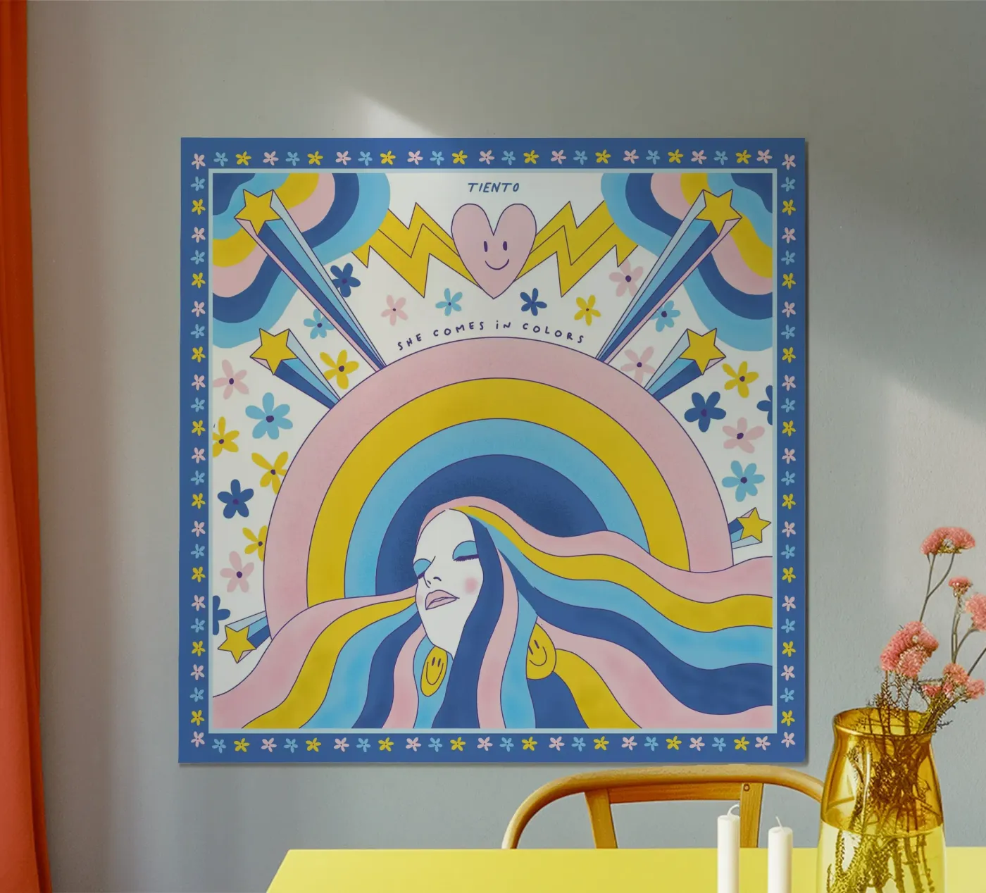 Rainbow poster by tiento