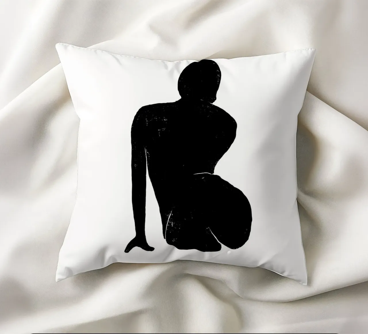 Figura minimalista - Silhouette Art cuscino da Whole©