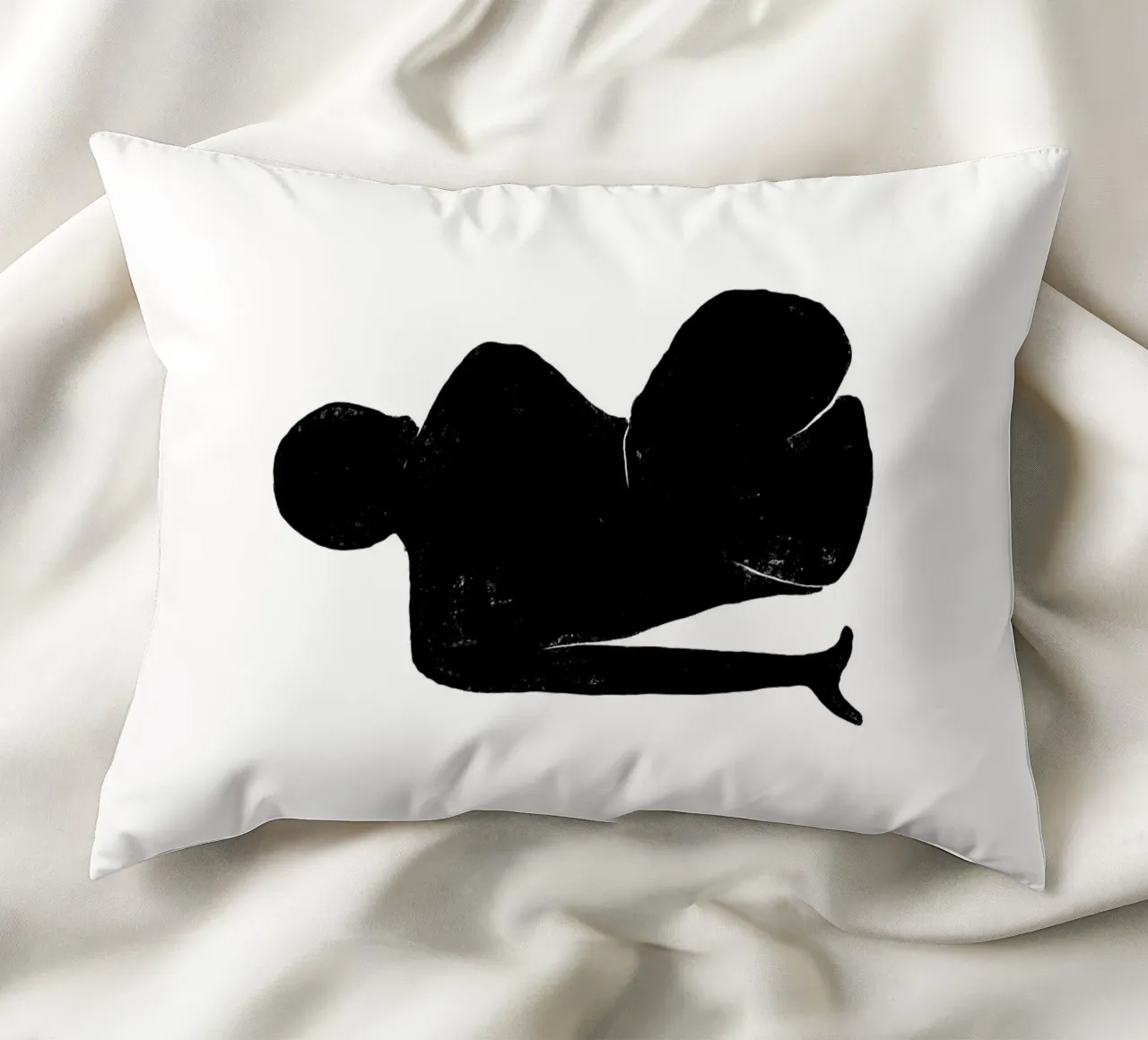 Figura minimalista - Silhouette Art cuscino da Whole©