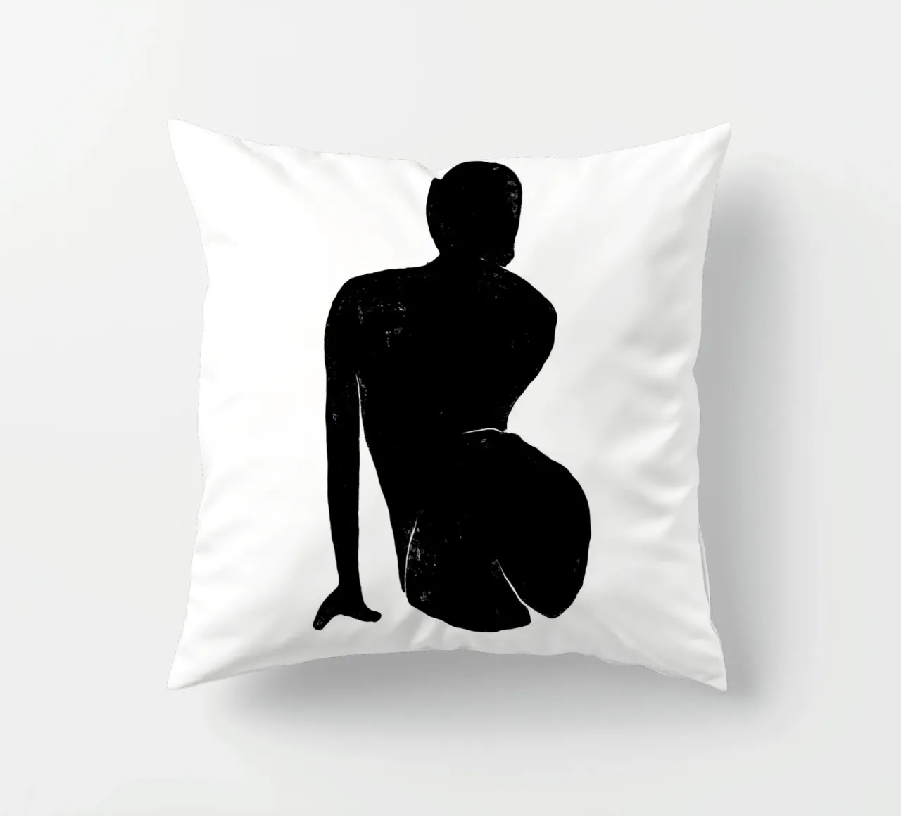 Figura minimalista - Silhouette Art cuscino da Whole©