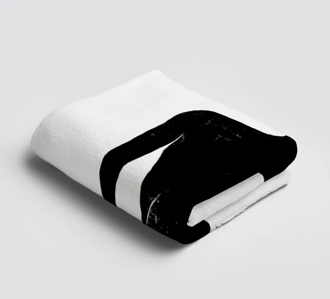 Figura minimalista - Silhouette Art asciugamano da bagno da Whole©