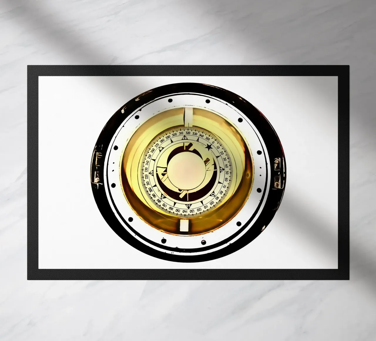 Het Kompas deurmat van Piccola Serenata