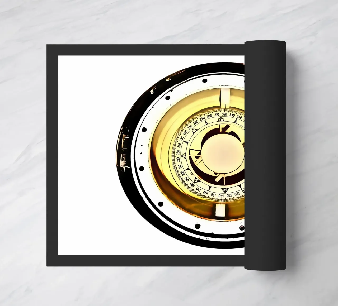 Het Kompas deurmat van Piccola Serenata