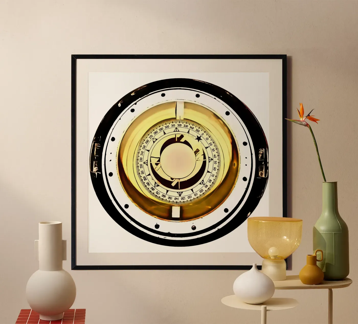The Compass poster by Piccola Serenata