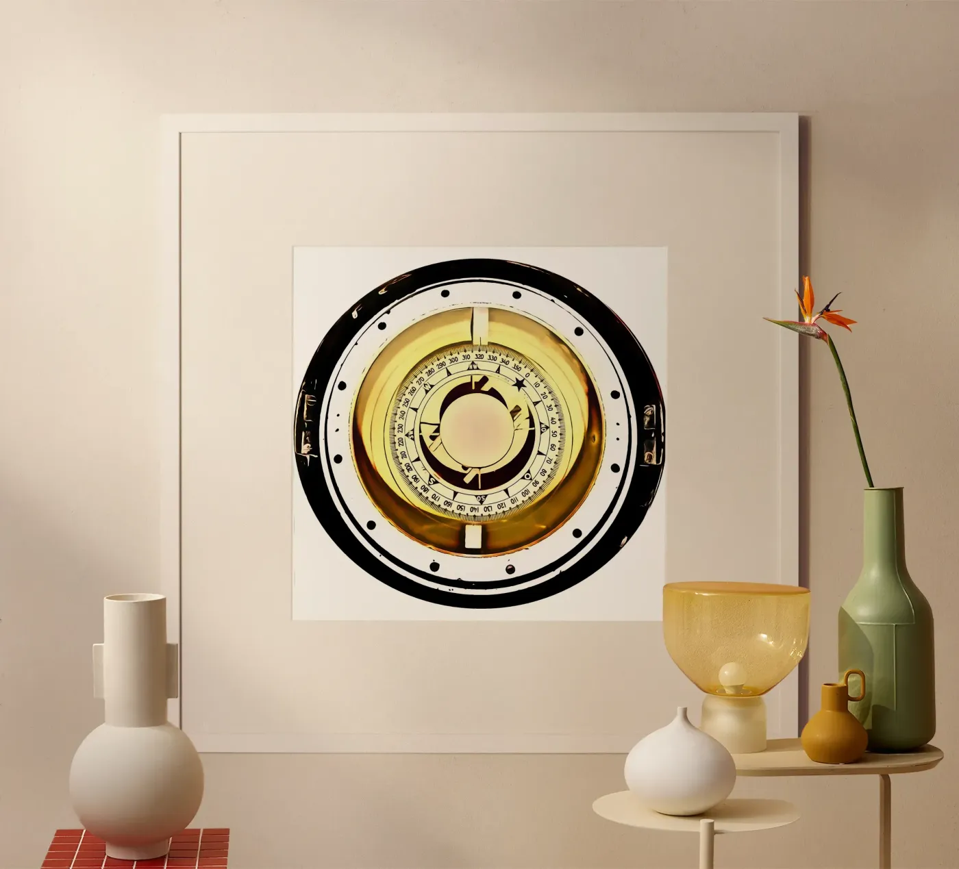 The Compass poster by Piccola Serenata