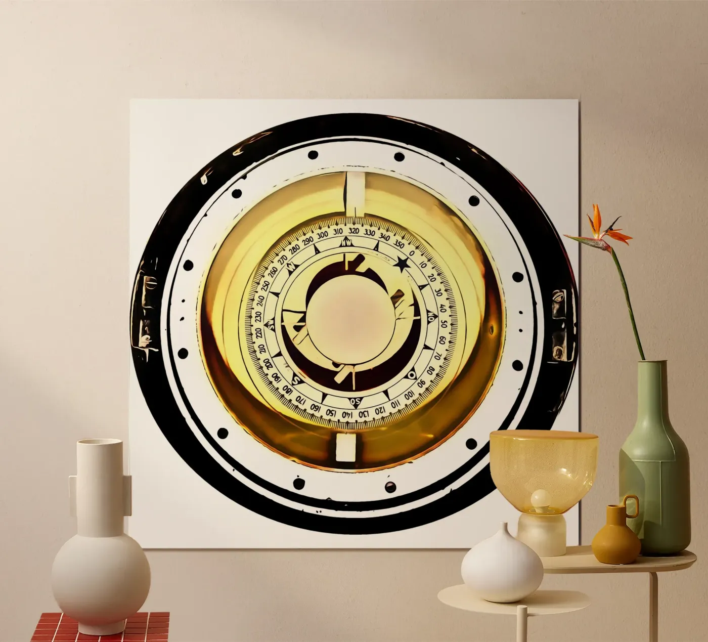 The Compass poster by Piccola Serenata