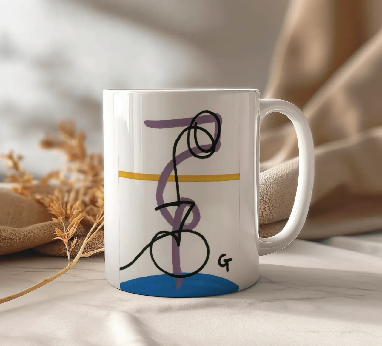 Combo-nation 2 tazza in ceramica da gtobonart