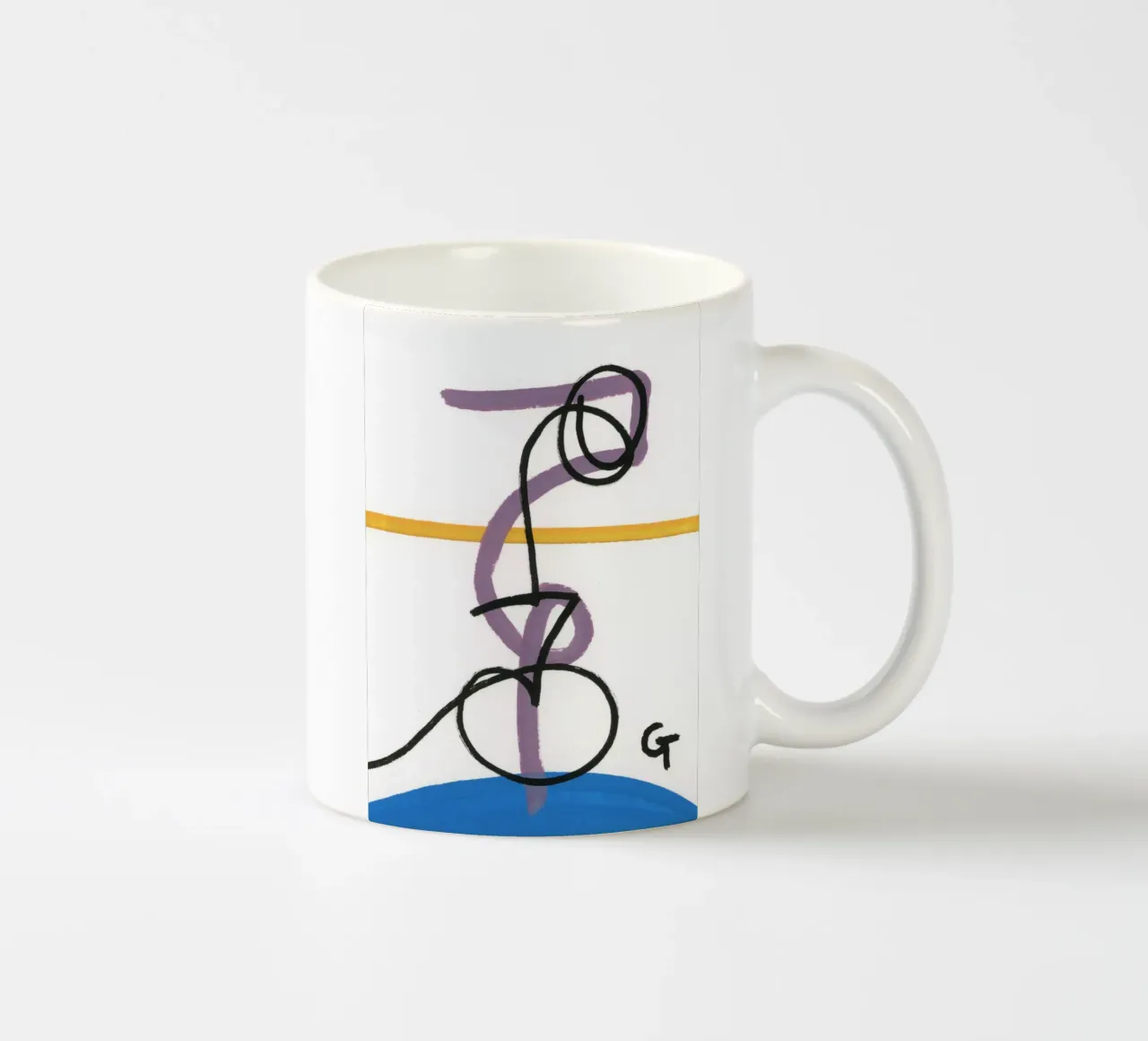 Combo-nation 2 tazza in ceramica da gtobonart