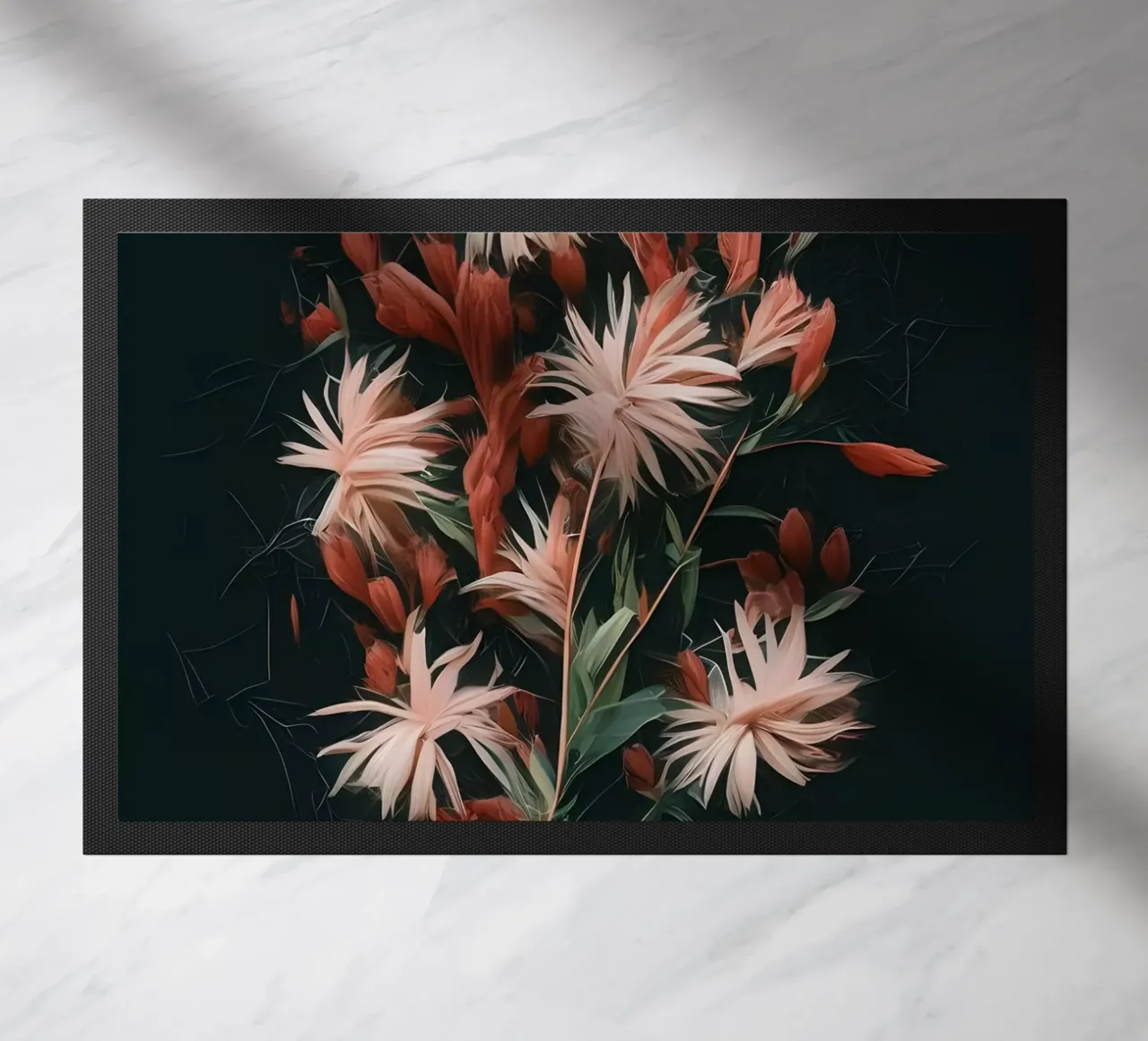 Ephemeral Elegance doormat by Artistic-shop