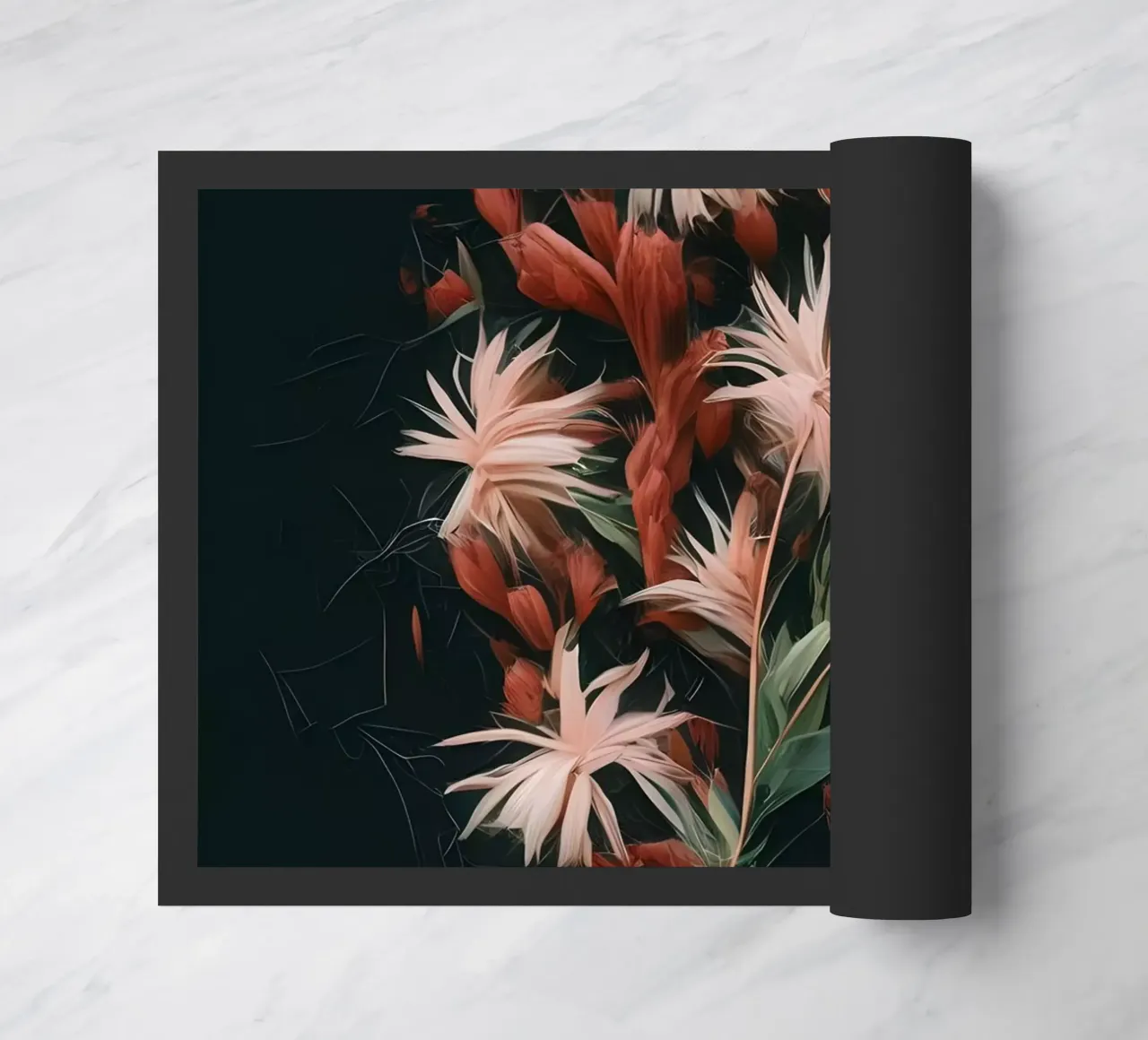 Ephemeral Elegance doormat by Artistic-shop