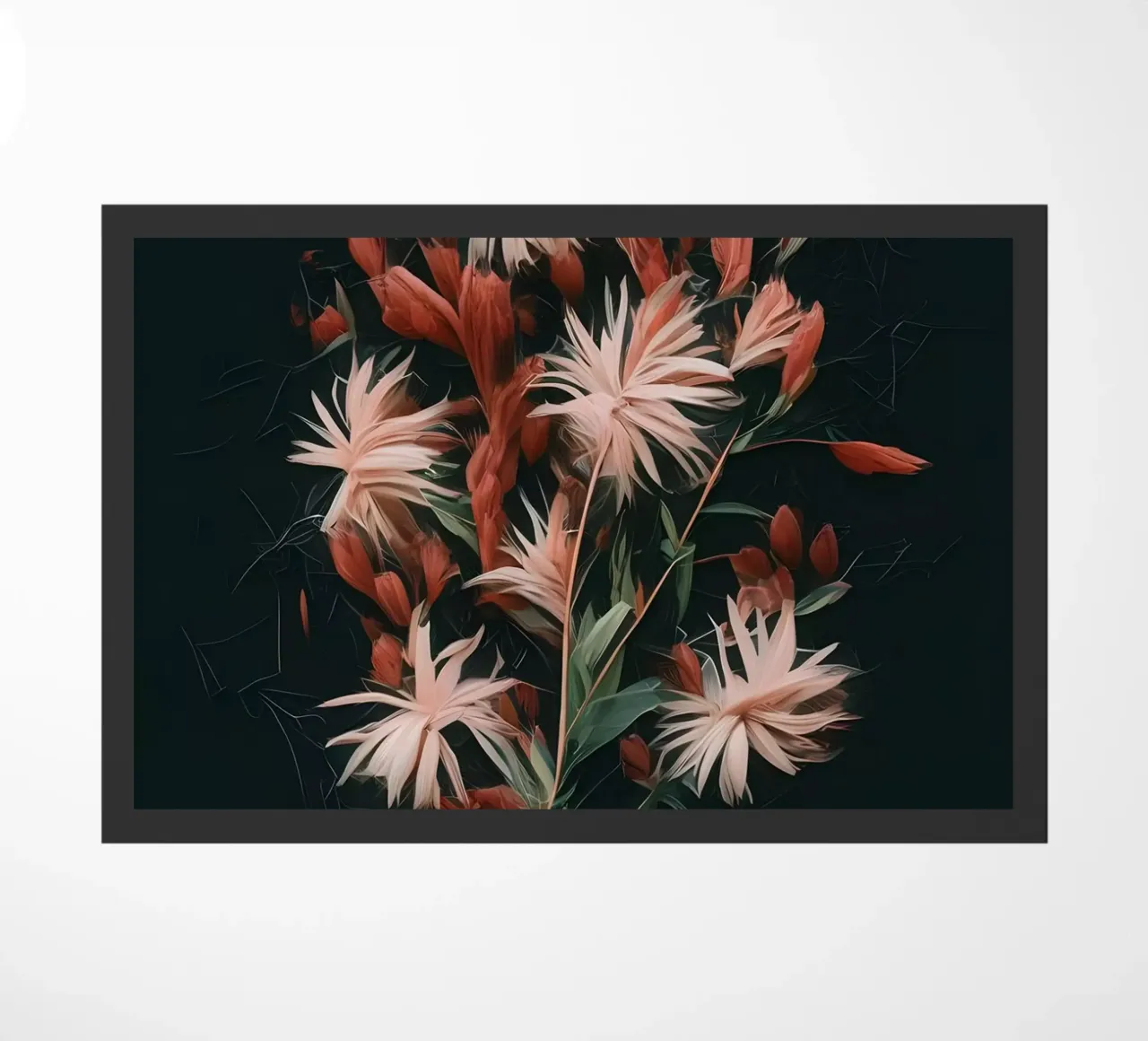 Ephemeral Elegance doormat by Artistic-shop