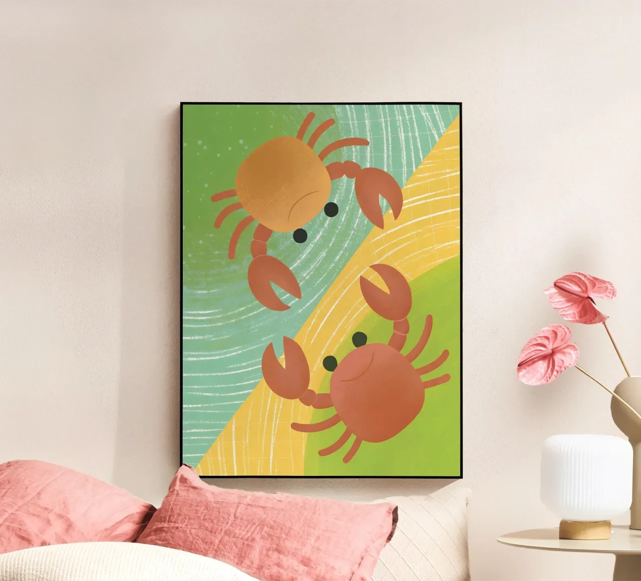 Due granchi plexiglass da LOYAL SHOP